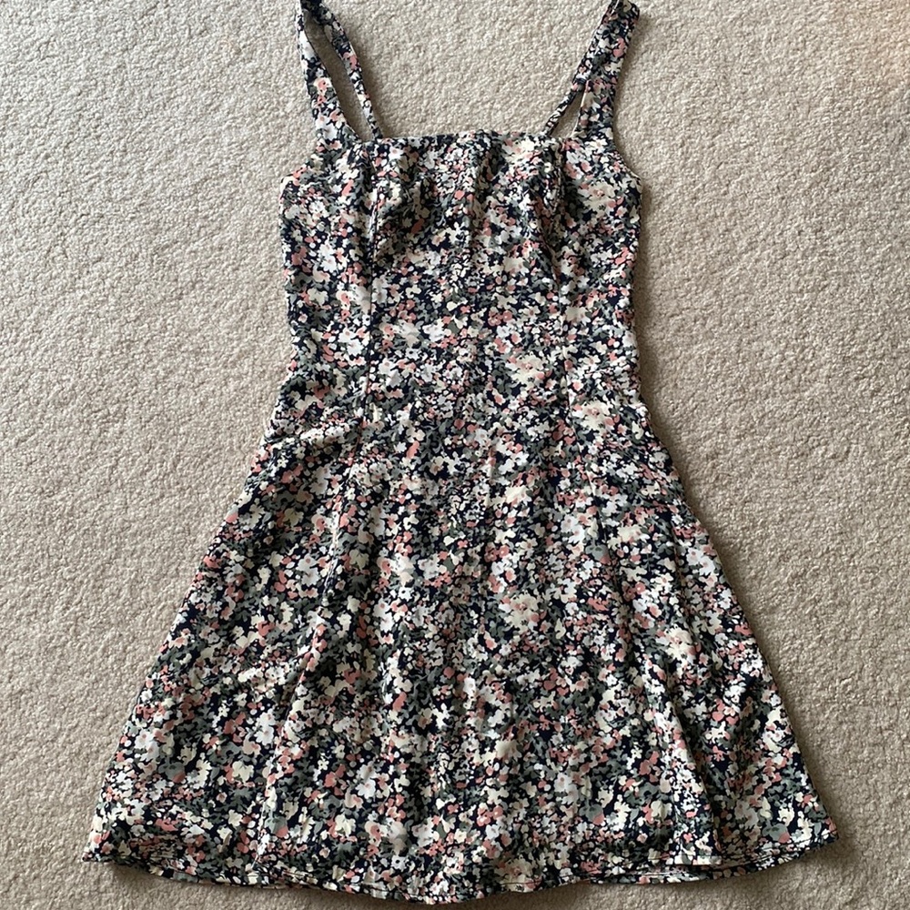Abercrombie & Fitch square neck mini dress